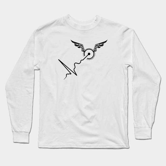 Wing Beat Long Sleeve T-Shirt by Garetha01